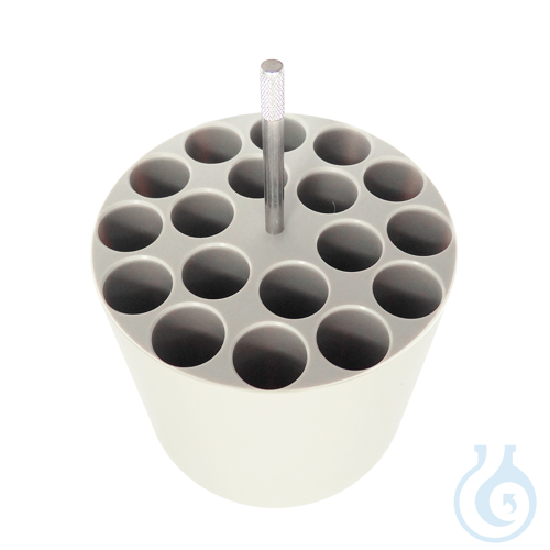 Rack 18x8ml D16mm Vac 2/pk