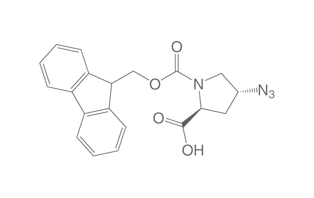 Fmoc-L-4-azidoproline (2S, 4R), PEPTIPURE® min. 98 %, for biochemistry, 100 mg - Luminix Health