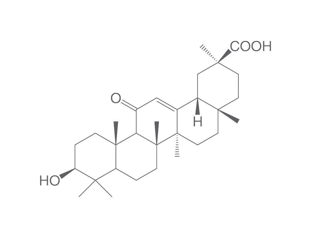Image of 18-beta-Glycyrrhetinic acid