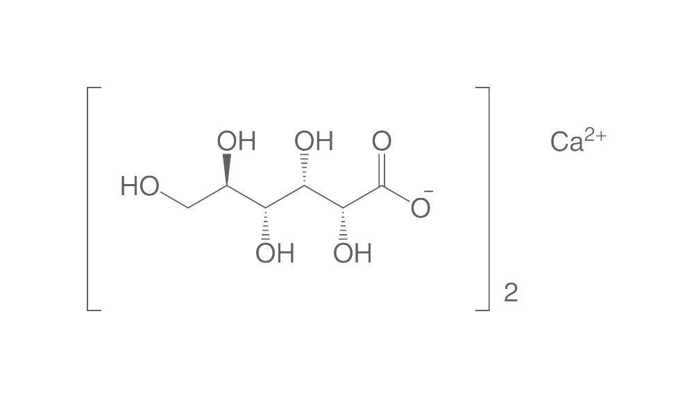 D-Gluconic acid calcium salt monohydrate, min. 98,5 %, Ph. Eur., 500 g, plastic - Luminix Health