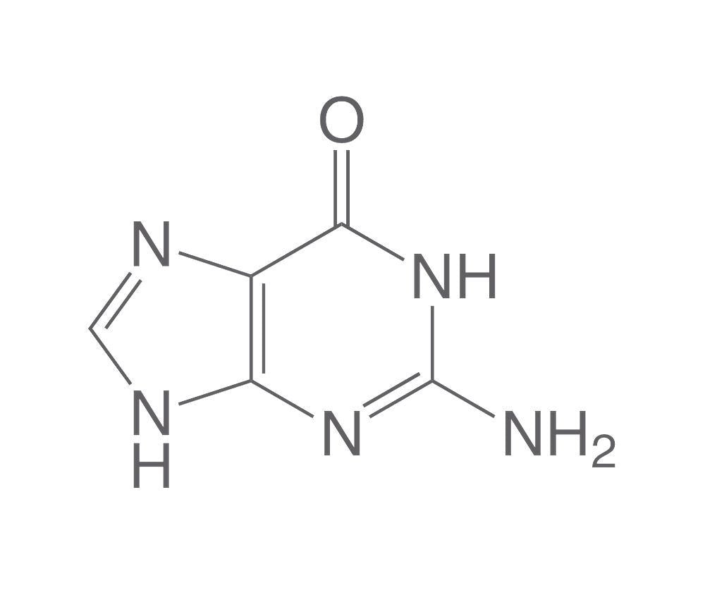 Guanine, min. 99 %, for biochemistry, 10 g, glass - Luminix Health