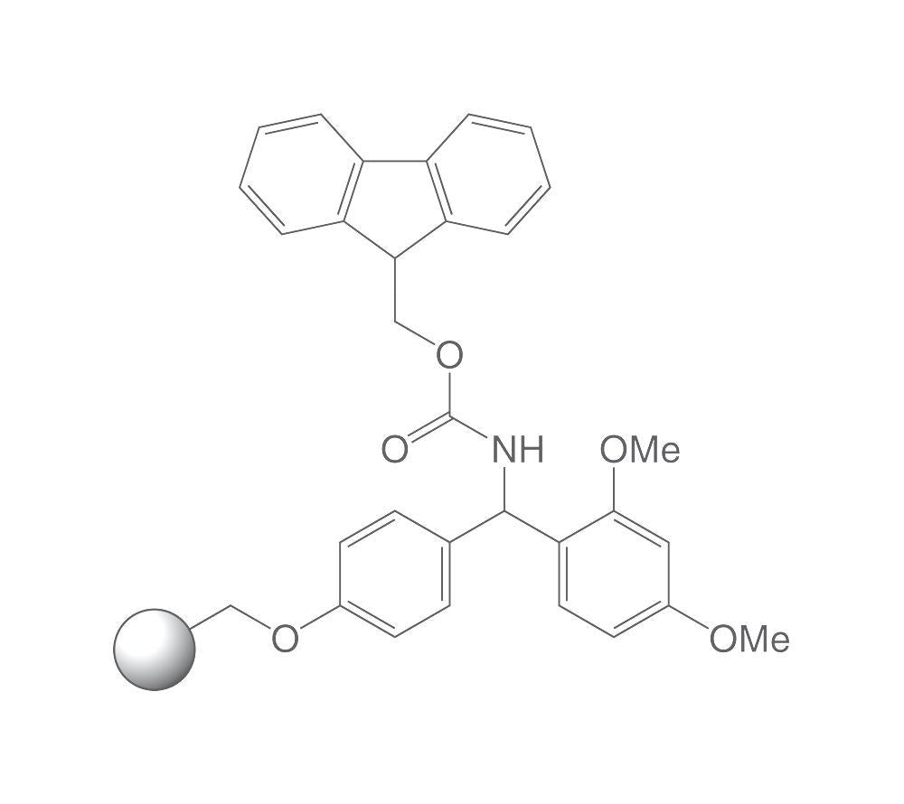 Rink amide resin, PEPTIPURE®, 100-200 mesh, 1 % DVB, 1 g, glass - Luminix Health