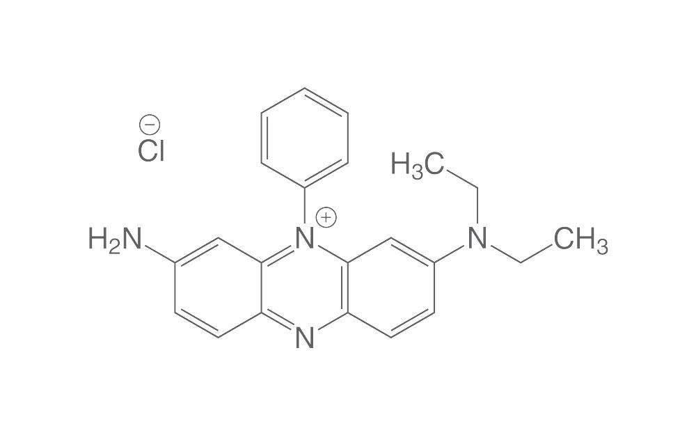 Diethyl safranine (C.I. 50206), for microscopy, 1 g, glass - Luminix Health