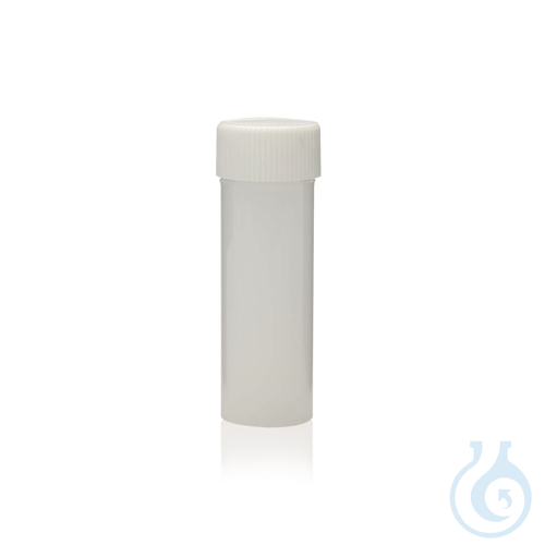 Image of HDPE 6mL Sampule® Vial, with Polypropylene Unlined Screw Cap Packaged Separately - Luminix Health