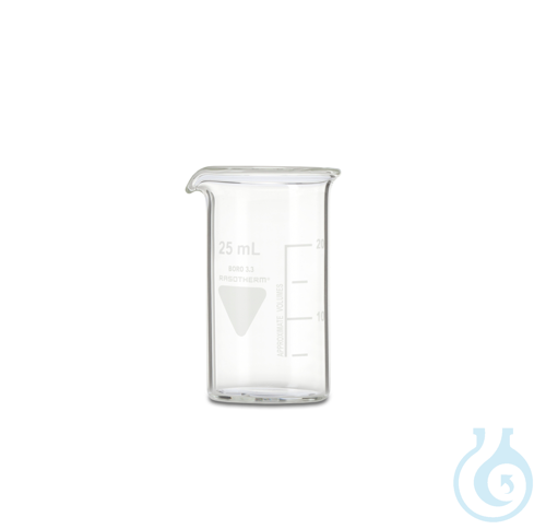 Image of RASOTHERM Beaker, high form, with spout - Luminix Health