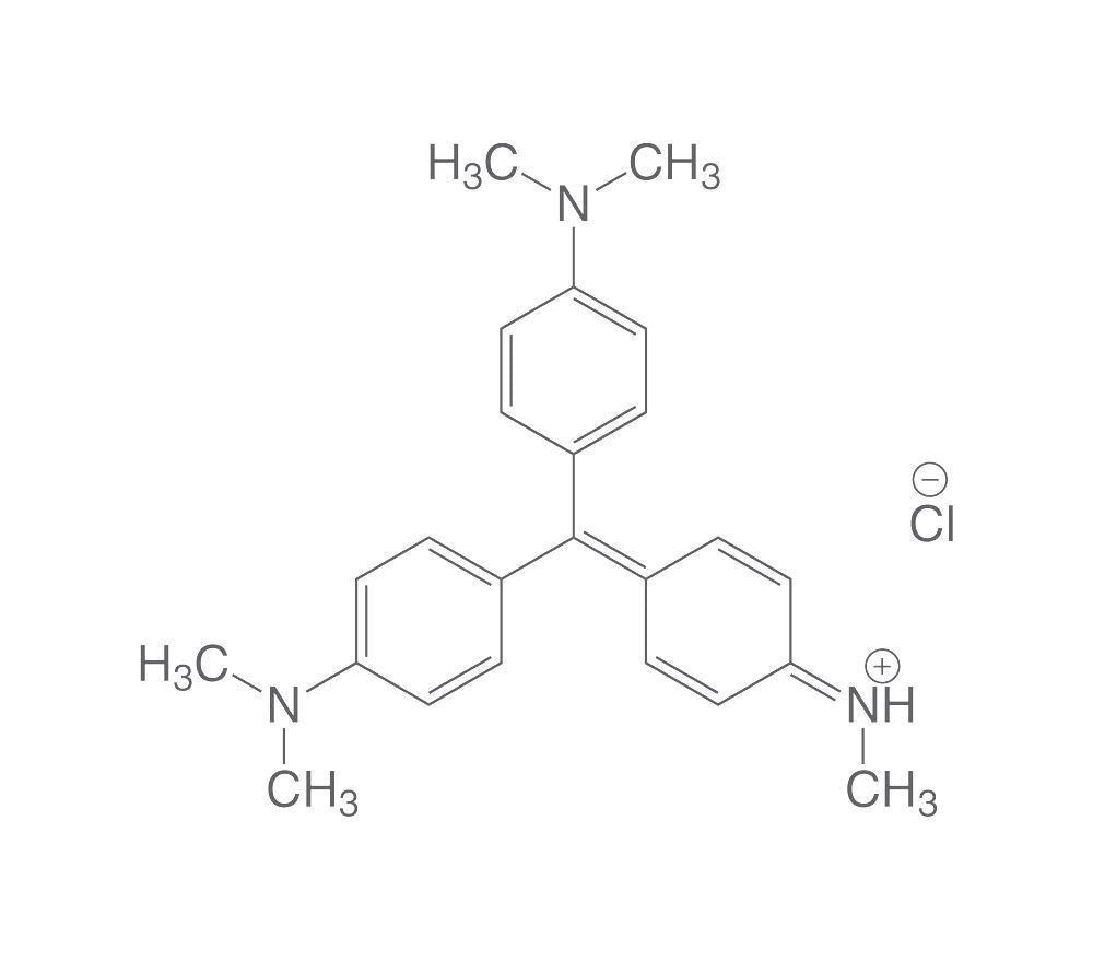 Methyl violet 2B (C.I. 42535), for microscopy, 5 g, glass - Luminix Health