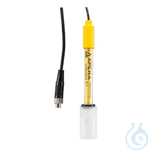 2401T-S Conductivity/Temp. Electrode with Glass Body (K=1), 8 pin - Luminix Health