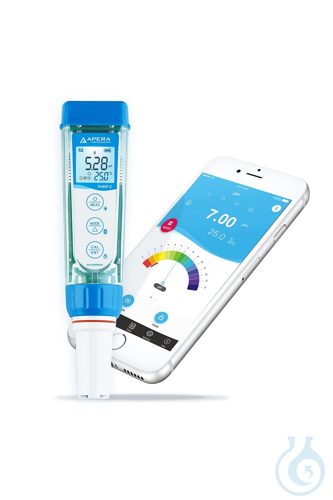PH60F-Z Smart pH-Meter for Flat Materials (powered by ZenTest Mobile App) - Luminix Health