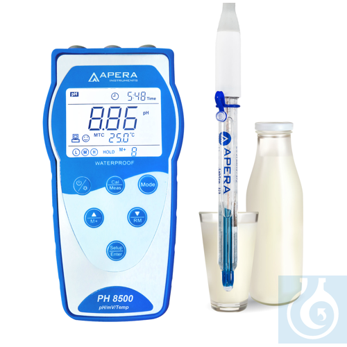 PH8500-DP Portable pH Meter for Dairy Products (Milk, Cream, Yogurt etc.) - Luminix Health