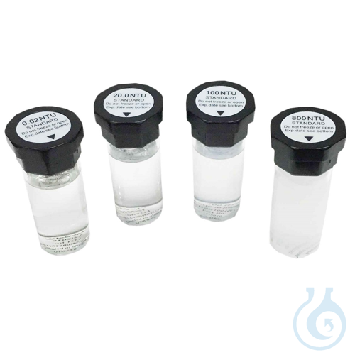 Image of TN400-S1 Standard Calibration Solution Set (0.02 NTU,20.0 NTU,100 NTU,800 NTU) - Luminix Health