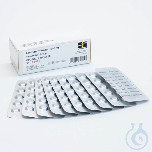 Image of Reagent Tablets DPD No.1 Nessler - Luminix Health