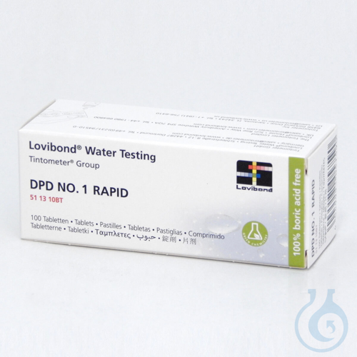 Image of Reagent Tablets DPD No.1 Rapid - Luminix Health