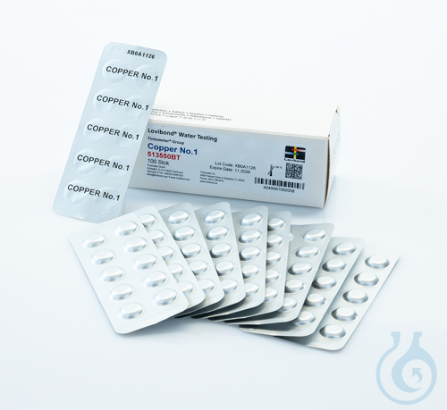 Image of Reagent tablet COPPER No. 1 - Luminix Health