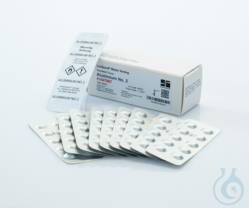 Image of Reagent tablet ALUMINIUM No. 2 - Luminix Health