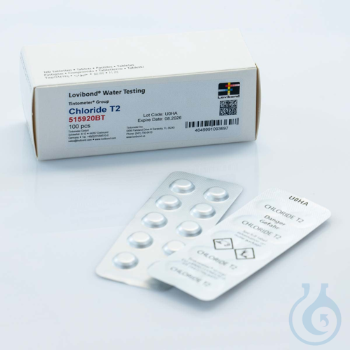 Image of Reagent tablet CHLORIDE T2 - Luminix Health
