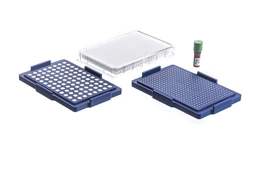 The 384 well bioprinting kit, transparent, NanoShuttle 6