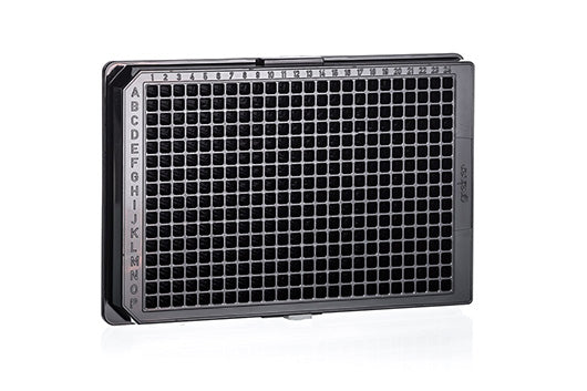 Microplate, 384 well, PS, F-bottom, black, non-binding