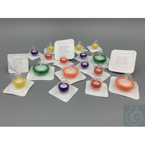 Regenerated cellulose syringe filter 0,45µm, 33 mm