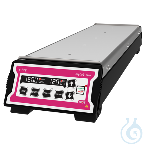 Image of AHN myLab® SM-05 Heated Magnetic Stirrer, 5 Positions, 1500 min-1, 1 pc