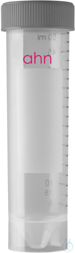 Image of AHN myTube® CT Centrifuge Tubes 50 mL flat Cap, self standing, Case / 20 x 25 pc
