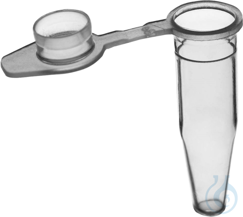 Image of AHN myTube® PCR 0.2 ml, clear, flat cap, Case / 20 x 500 pcs.