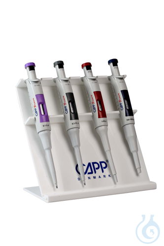 CAPP Pipette stand for up to 4 CappMaestro pipettes, 1 pc - Luminix Health