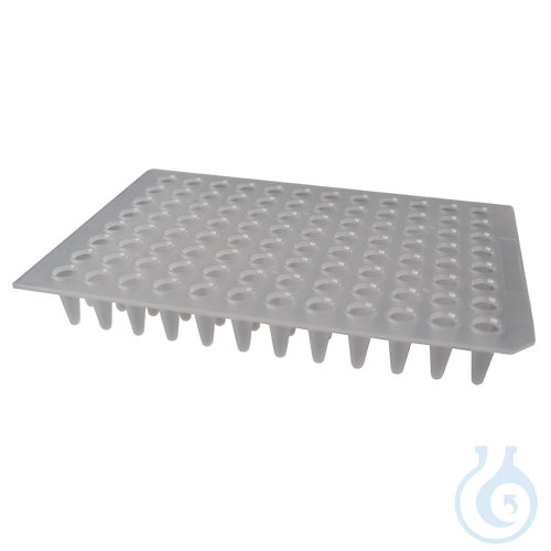 Image of AHN myPlate 96-Well PCR Plate, 0.1 mL, non-skirted, frosted, Case / 5 x 20 pcs.