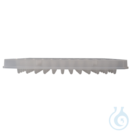 Image of AHN myPlate 96-Well PCR Plate, 0.1 mL, semi-skirted, frosted, Case / 5 x 10 pcs.