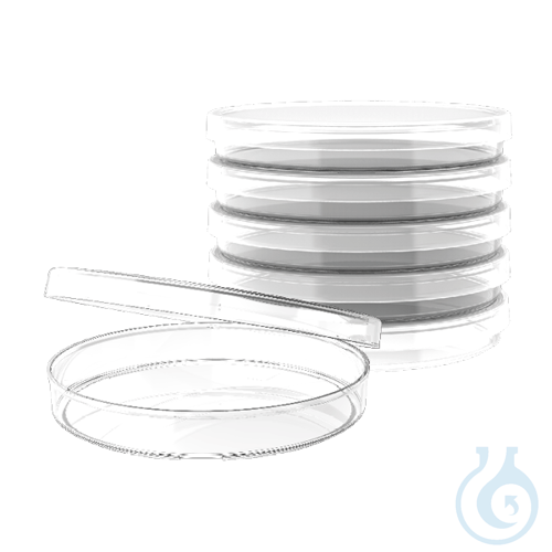 AHN myPlate® Petri Dishes, 90mm, w/ vents, non-sterile, Case / 24 x 20 pcs. - Luminix Health