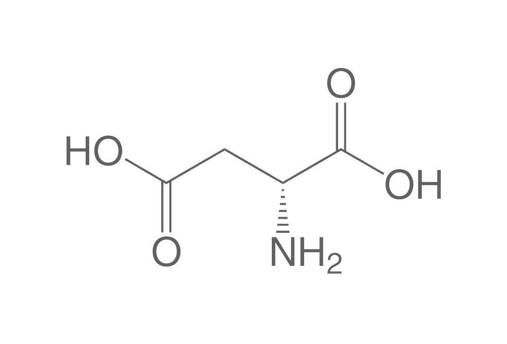 D-Aspartic acid, min. 98 %, for biochemistry, 5 g, plastic - Luminix Health