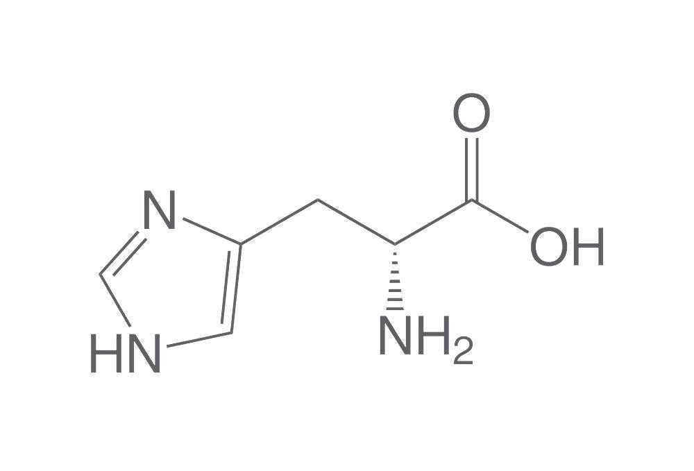 D-Histidine, min. 98 %, for biochemistry, 5 g, plastic - Luminix Health