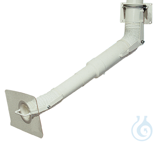 Image of source extraction for wall or ceiling mounting Al anod. ? 75 mm L=1100 mm