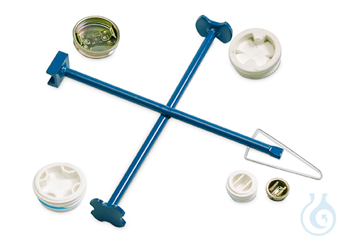 Image of Cross barrel key (steel) - Luminix Health