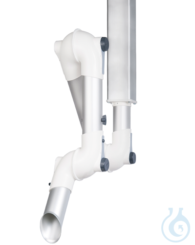 Image of source extraction for wall or ceiling mounting Al anod. ? 75 mm L=1000 mm