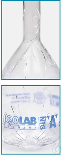 volumetric flask - standard - amber - class A - conformity batch sertified -