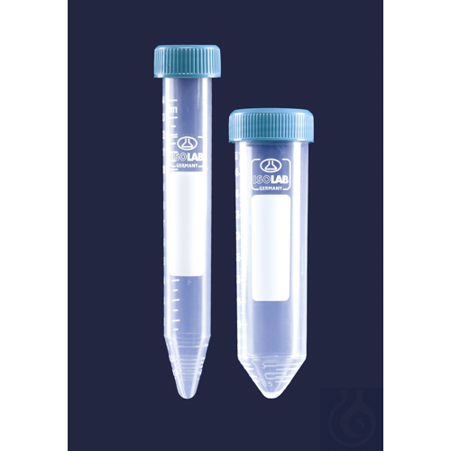 centrifuge tubes - clear - screw cap - P.P - 15 ml