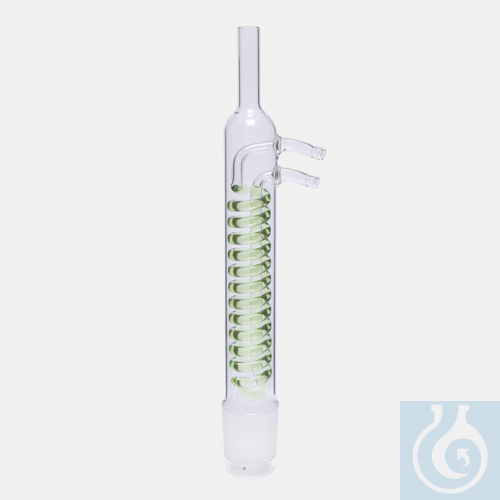 condenser - Dimroth for soxhlet - for extraxtor 500 ml - NS 45/40 - glass side