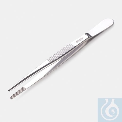 forceps - general use - blunt/straight - 160 mm