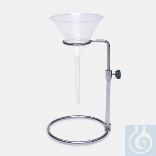 funnel stand - steel - adjustable heigth
