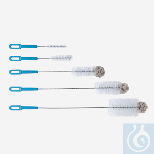 laboratory brush for small size bottles