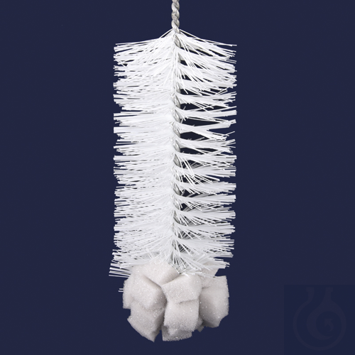 laboratory brush for large size bottles