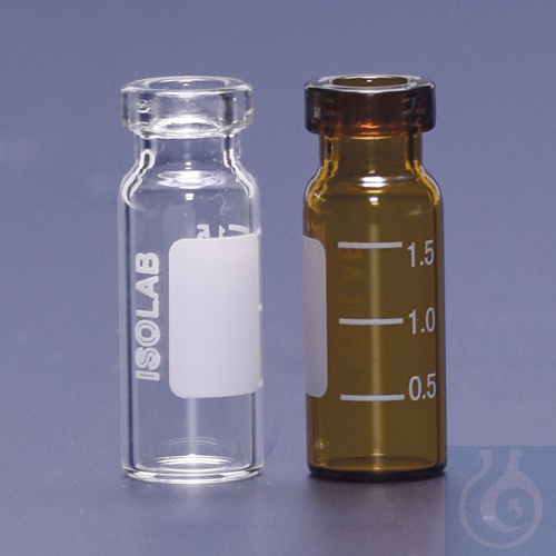 vial - crimp cap - N11 - 1,5 ml - 11,6x32mm - amber