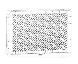 Microplate, 384 well, COC, low dead volume, for COM