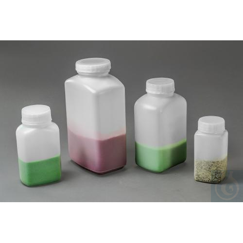 SP Bel-Art Polystormor Square Edge, Wide-Mouth1000ml (32oz) Polyethylene - Luminix Health