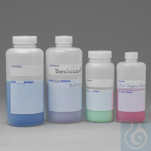 Image of SP Bel-Art Write-On 1000ml (32oz) PolyethyleneBottles; Polypropylene Cap, 53mm - Luminix Health