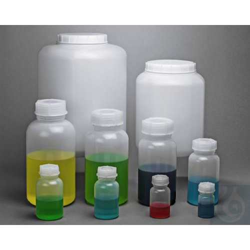 SP Bel-Art Wide-Mouth 2000ml Polyethylene Bottles– Heavy Duty Closure (Pack of - Luminix Health