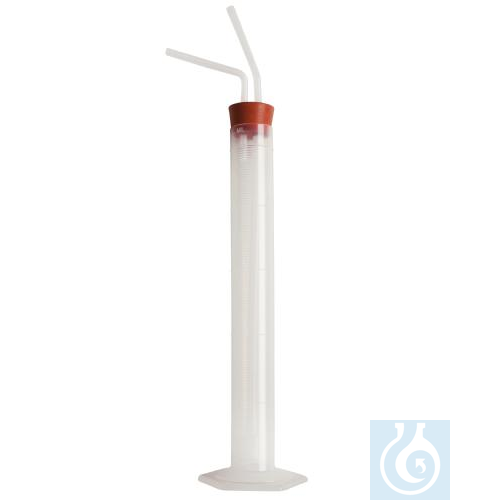 Image of SP Bel-Art Polypropylene Gas Washing Bottle with - Luminix Health
