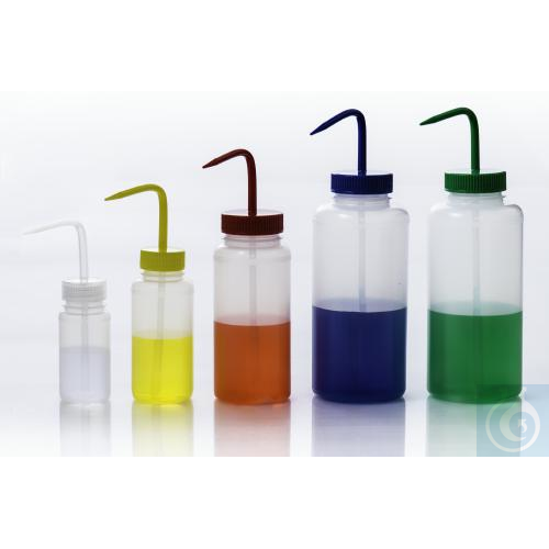 SP Bel-Art Wide-Mouth 250ml (8oz) PolyethyleneWash Bottles; Natural - Luminix Health