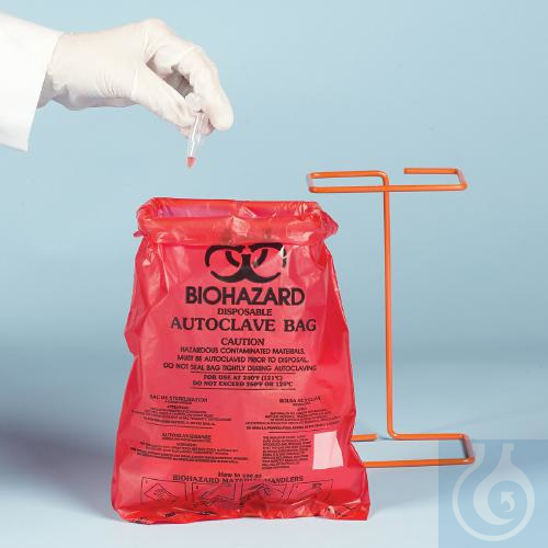 SP Bel-Art Bench-Top Biohazard Bags; 0.018mm - Luminix Health