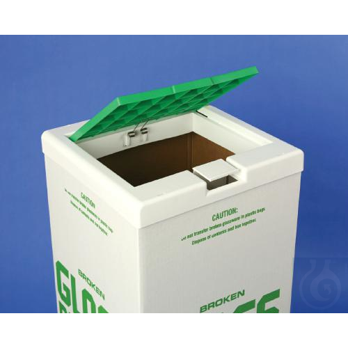 Image of SP Bel-Art Plastic Cover for Glass Disposal - Luminix Health